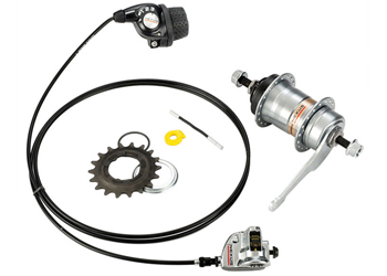 shimano Gruppo Nexus 3v Contropedale